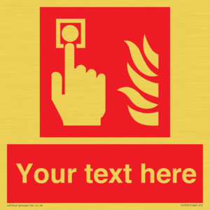 Custom Fire Alarm call point